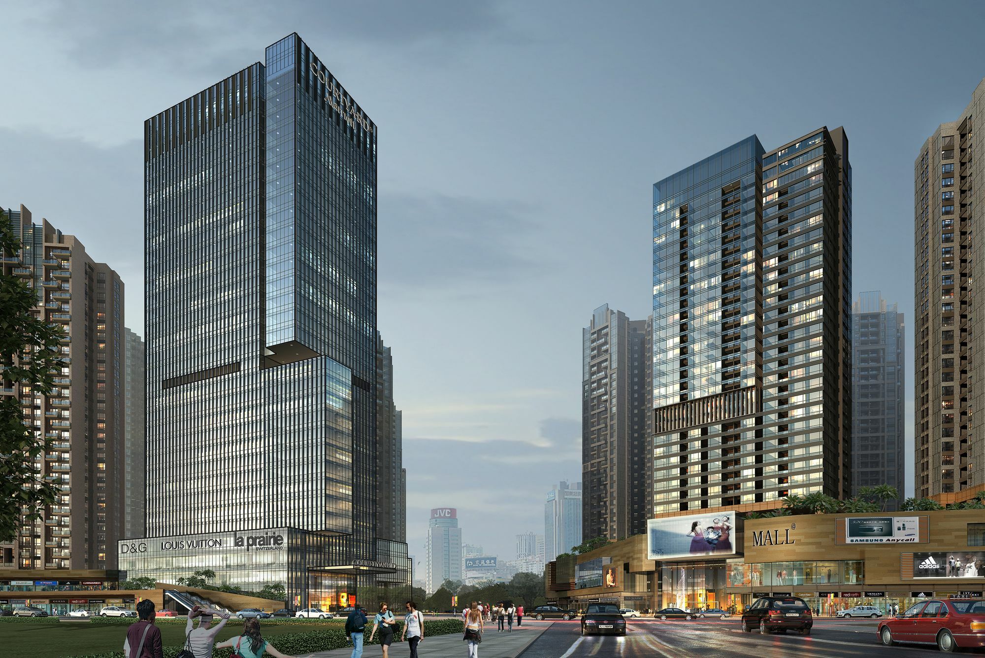 Courtyard By Marriott Shenzhen Bao'An Hotel Exterior photo