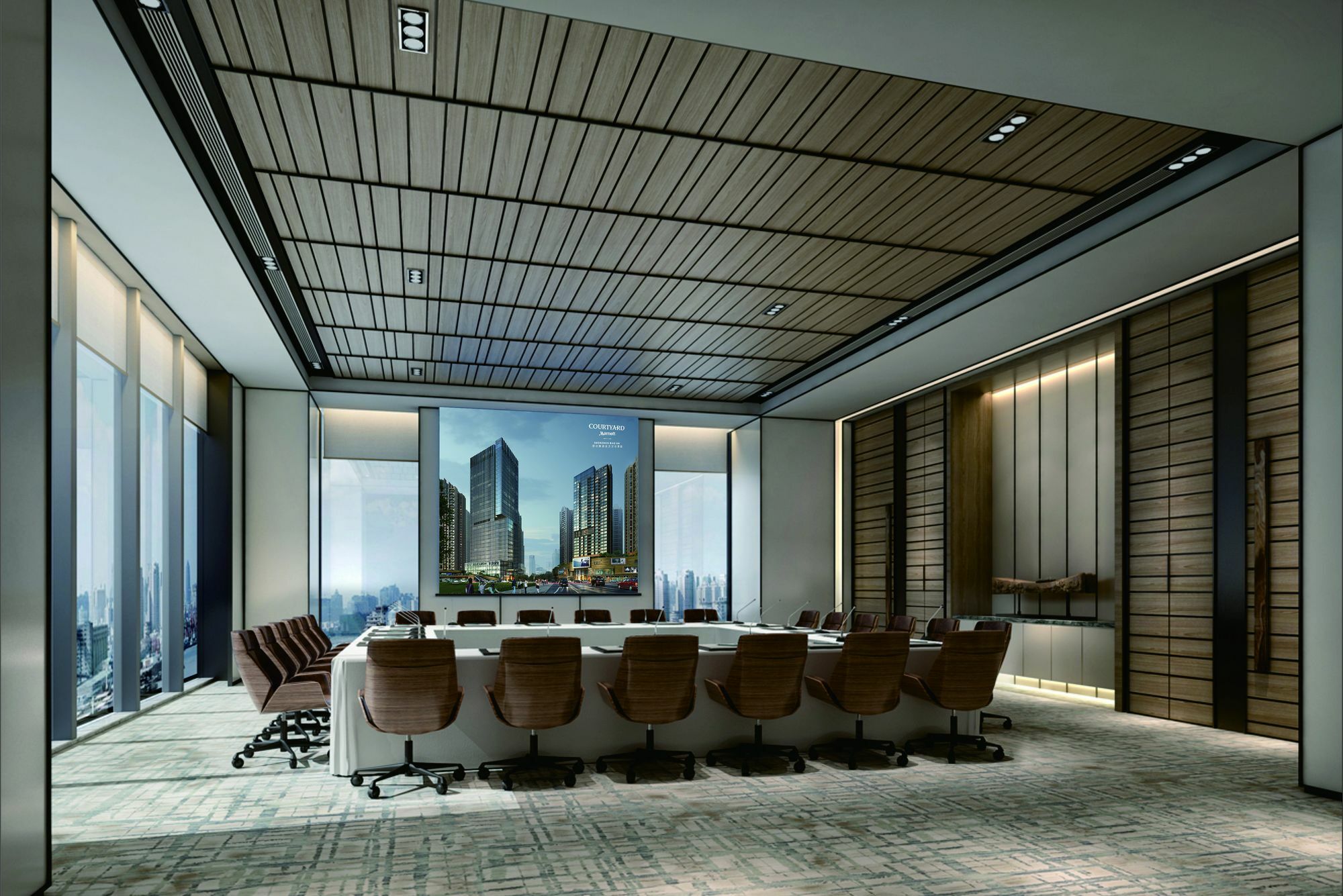 Courtyard By Marriott Shenzhen Bao'An Hotel Exterior photo